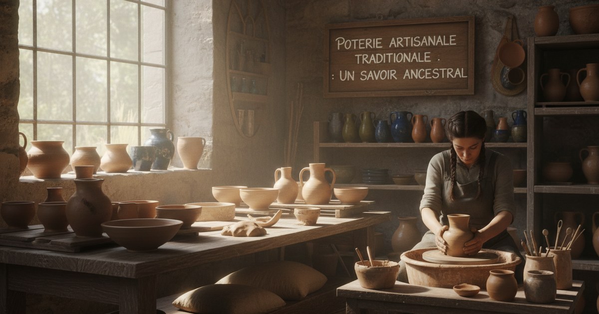 La poterie artisanale traditionnelle : un savoir ancestral