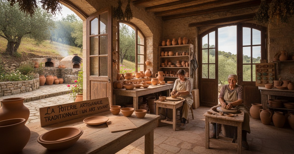 La poterie artisanale traditionnelle : un art vivant