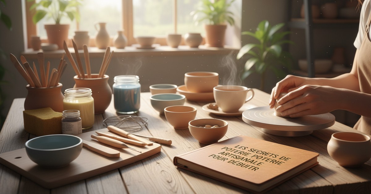 Les secrets de la poterie artisanale pour débuter